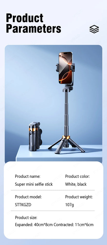 Super Mini Selfie Stick Portable Phone Holder Shooting
