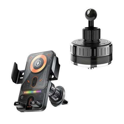 2025 New F18 Car Wireless Charger Holder