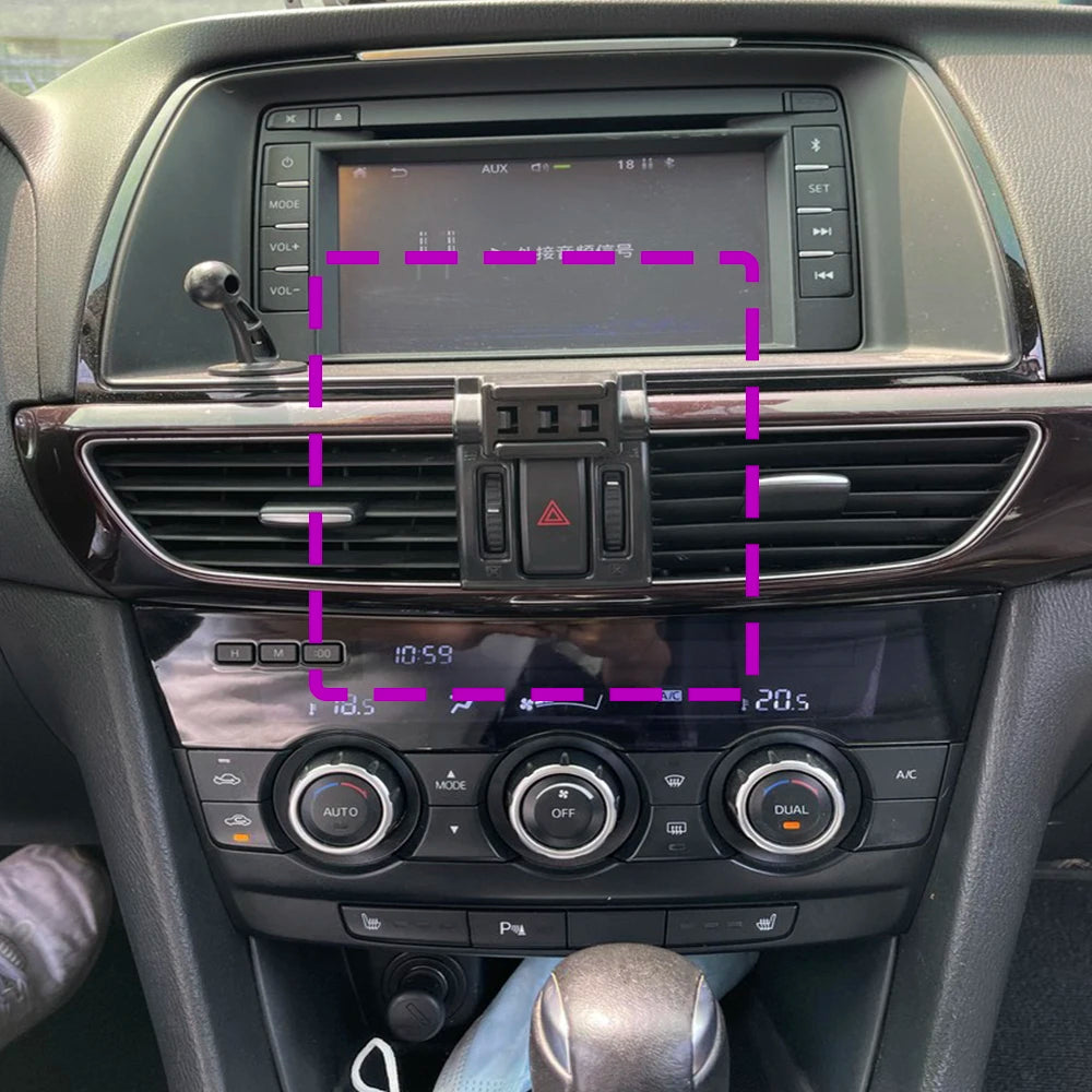 Car Phone Holder Special Fixed Bracket Base Wireless Charging