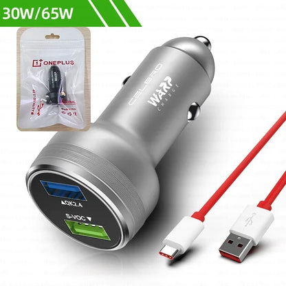 Car USB Phone Charger Fast Charging For Oneplus