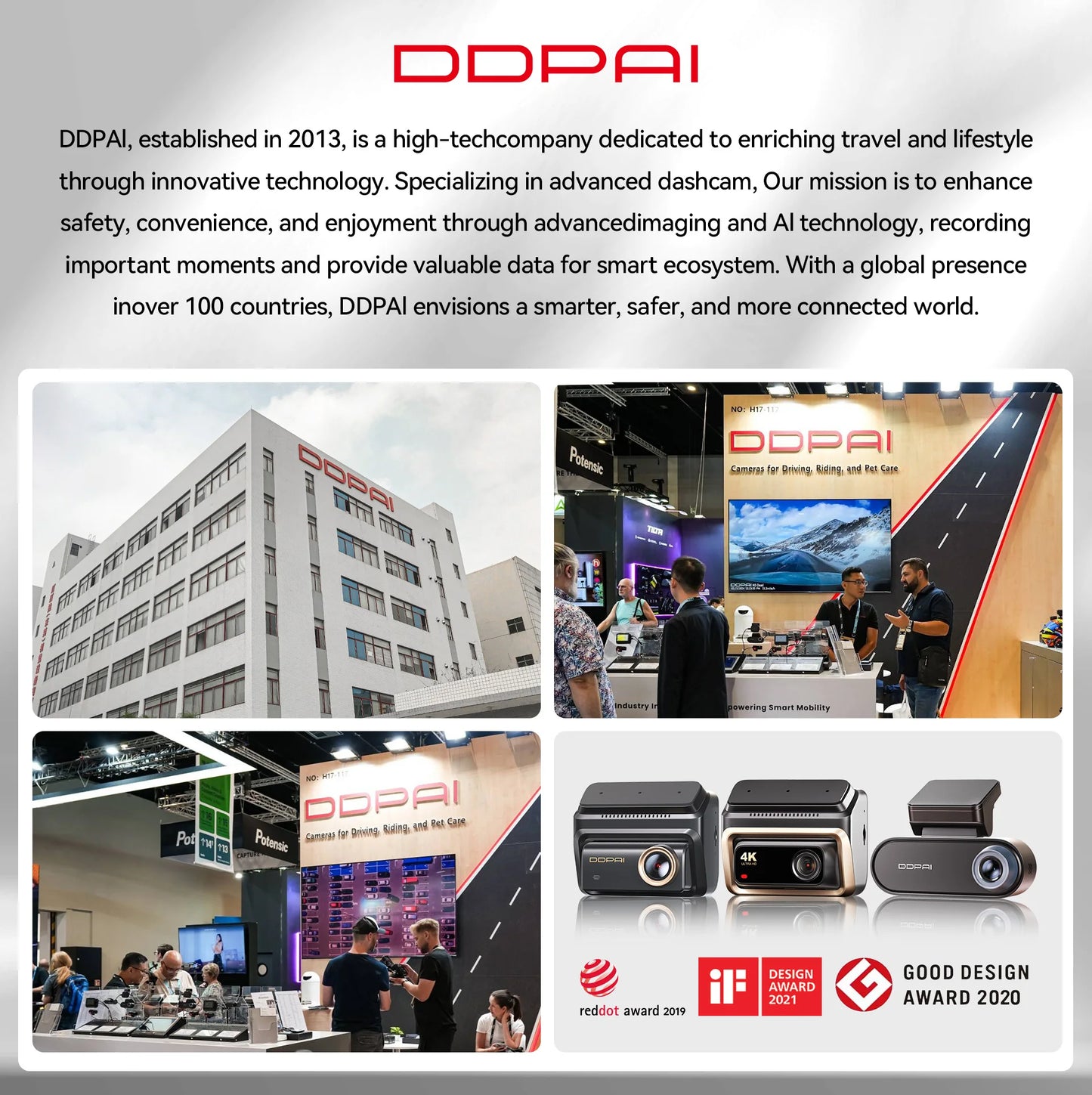 DDPAI Mola N3 Pro Dash Camera Driving Vehicle Cam