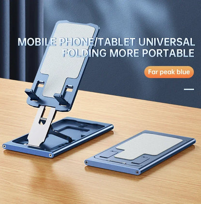 Folding Metal Phone Stand Solid Support Kickstand Phone Holder