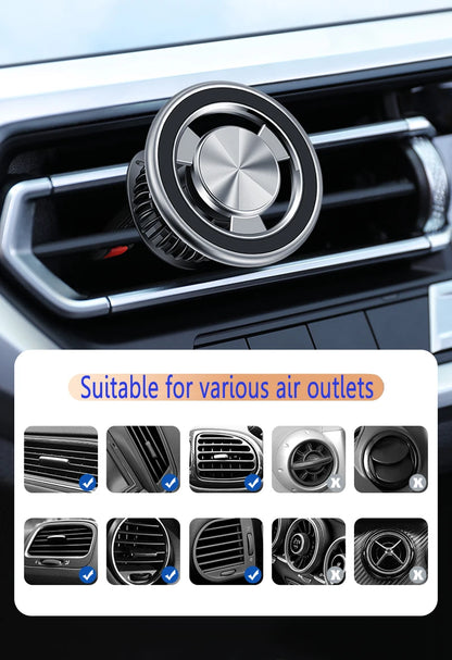 Magnetic Phone Holder Compatible With MagSafe Car Mount