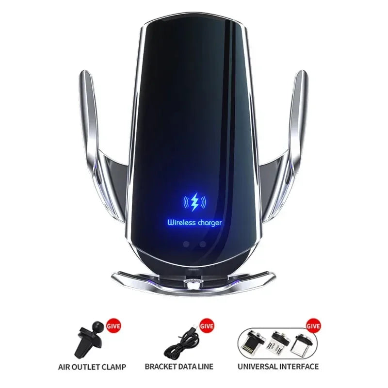 30W Car Wireless Charger Magnetic Automatic Car Mount