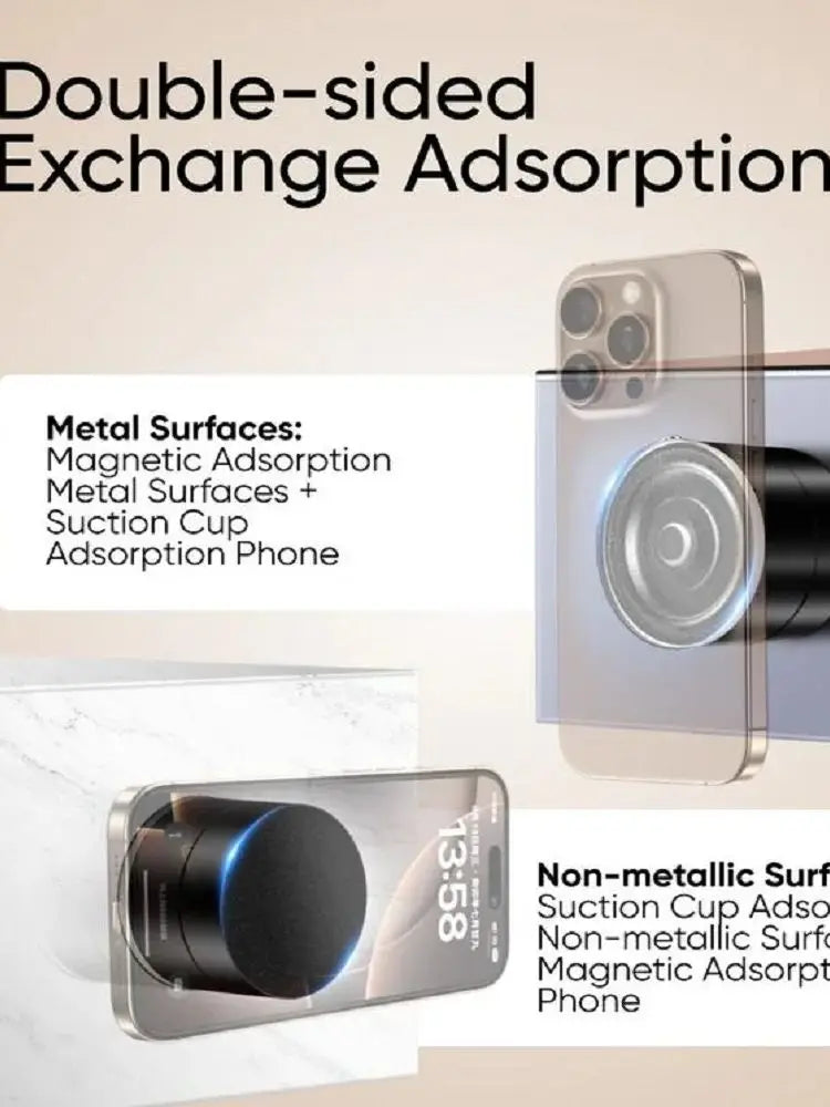 Suction Cup Magnetic Phone Holder Lazy Multi-functional Holder