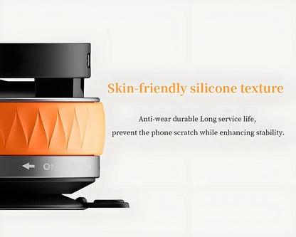 Vacuum Suction Magnetic Car Phone Holder Foldable Mirror