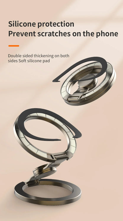 Foldable Double Sided Magnetic Phone Holder Stand