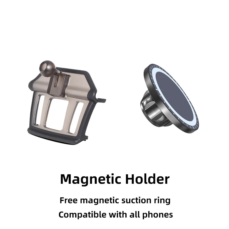 Car Phone Mount Magnetic Wireless Charger