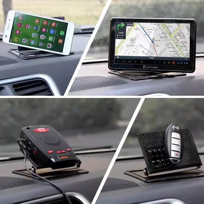Car 360 Rotating Phone Holder Silicone Non-Slip Mat