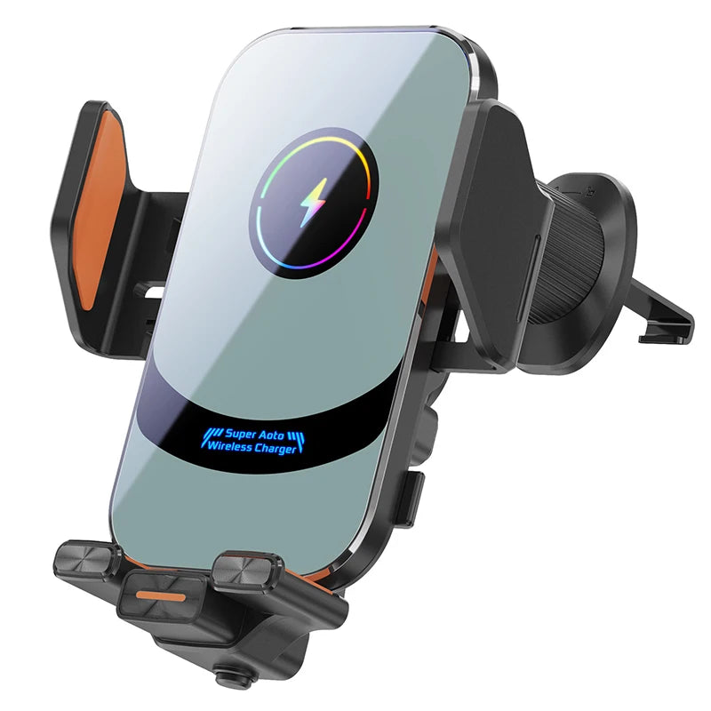 100w Qi Phone Fast Charging Magnetic Qi2 Car Wireless Charger