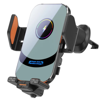 100w Qi Phone Fast Charging Magnetic Qi2 Car Wireless Charger
