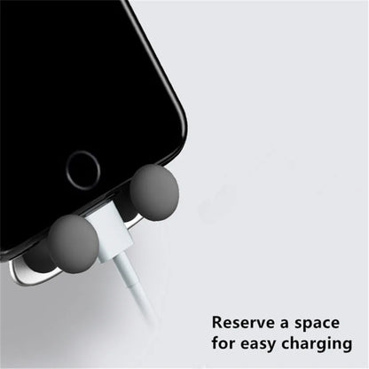 Gravity Car Phone Holder Air Vent Clip Smile Face Mount