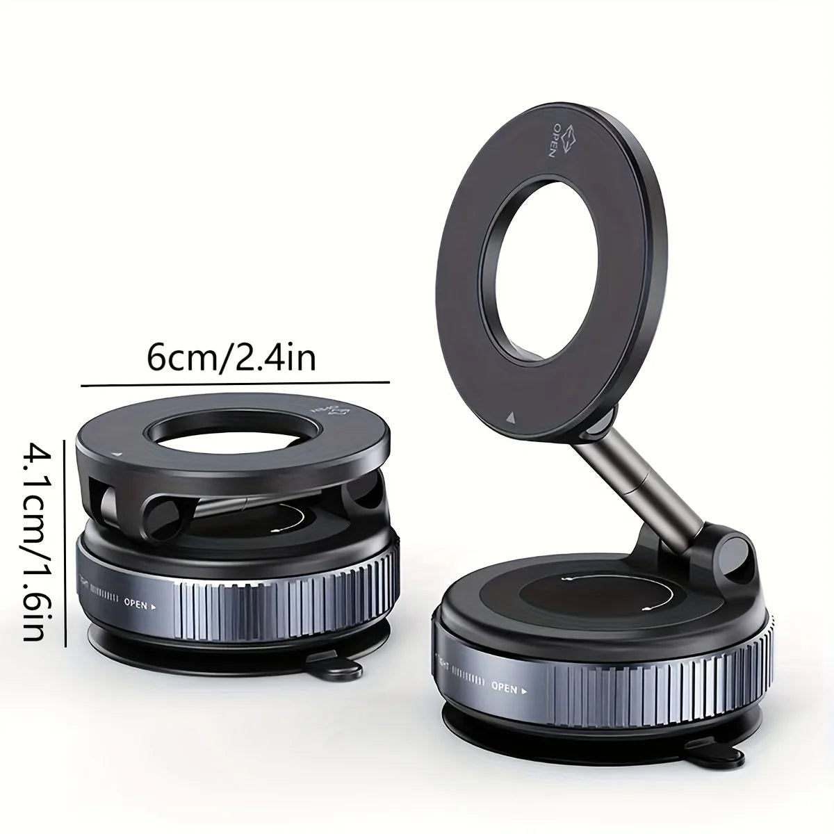 New 360 Rotating Aluminium Alloy Magnetic attraction