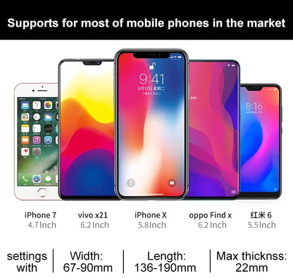 Fast Charger Stand Wireless Charging Shockproof Handlebar Mount