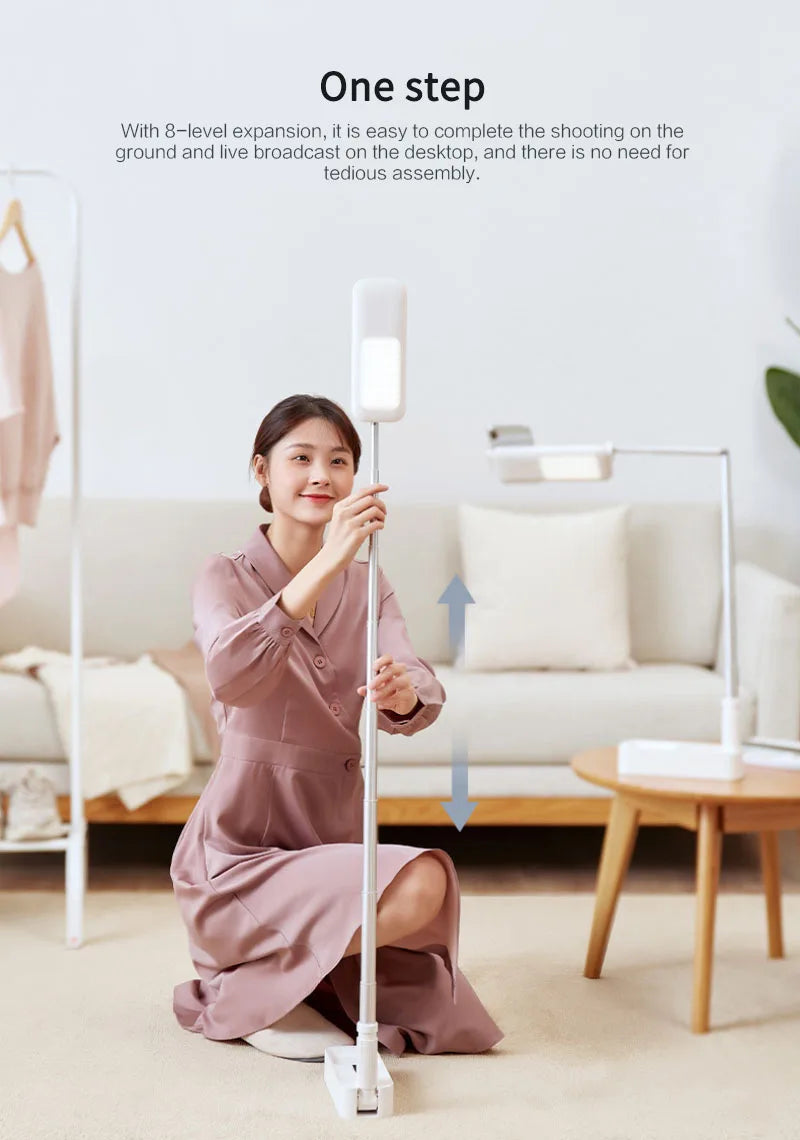 Phone Holder Lampe Selfie Fill Light Support Portable Pour Stand