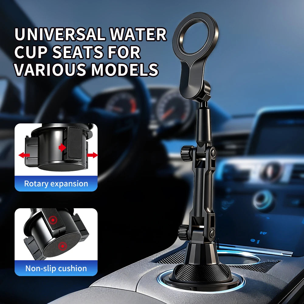 MagSafe Car Cup Holder Phone Mount | Universal 360°