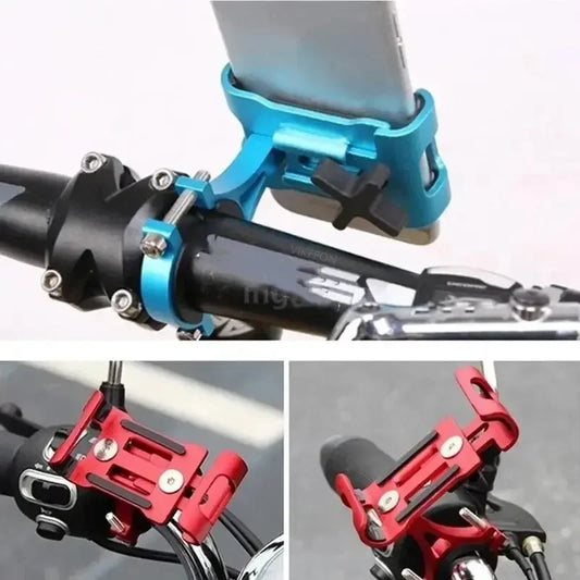 Universal Metal Motorcycle Bike Phone Holder Aluminum Alloy