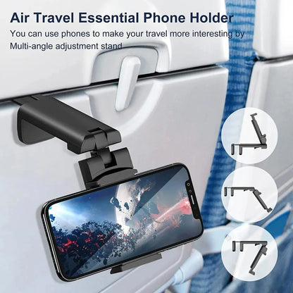 STTKGZD Airplane Phone Holder Portable Foldable Desktop Bracket