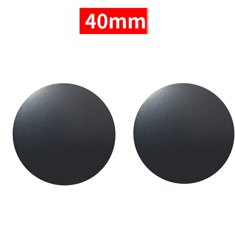 Matte black magnetic sheet adhesive metal plate for car