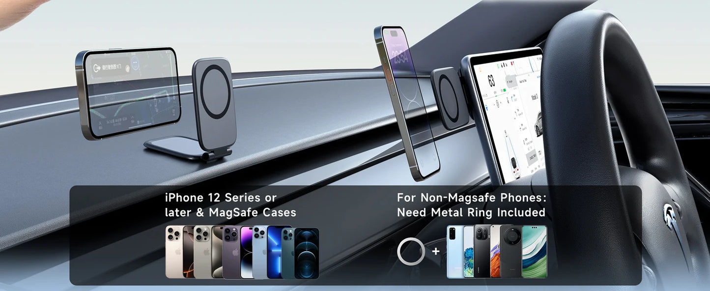 Magnetic Phone Holder For Car MagSafe Car Mount