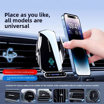 Wireless Charger For Car Mobile Cell Phone Holder Support
