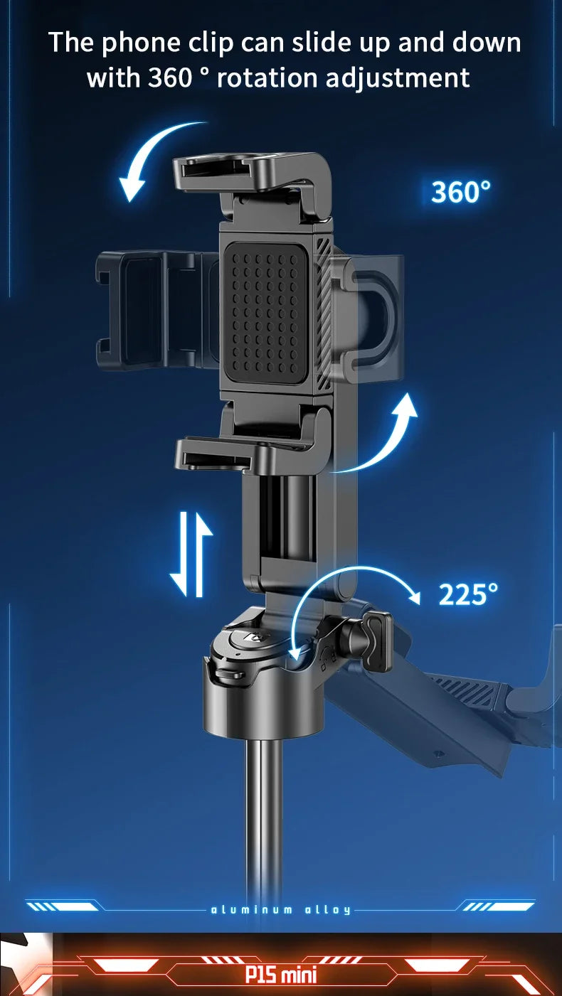 Portable Bluetooth Selfie Stick Tripod with Remote