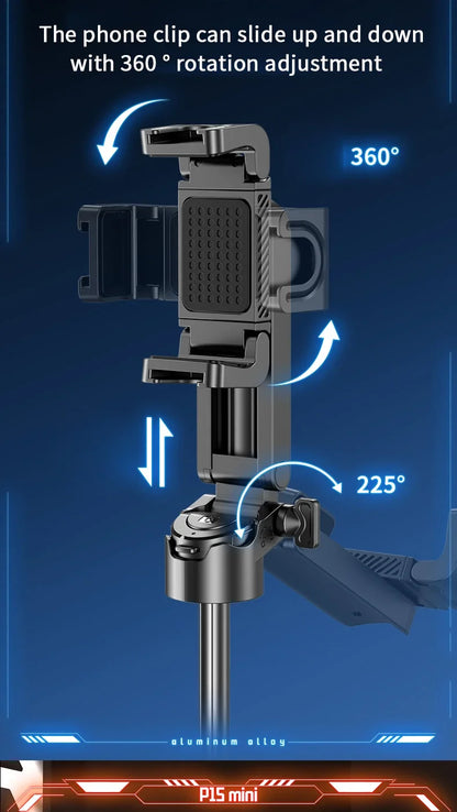 Portable Bluetooth Selfie Stick Tripod with Remote