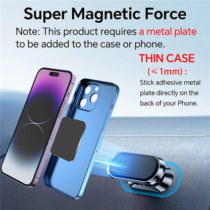 360° Rotatable Magnetic Car Phone Holder Air Outlet GPS Support