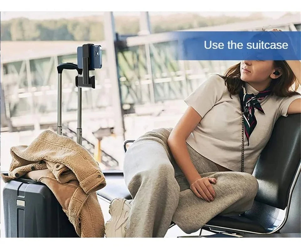 STTKGZD Airplane Phone Holder Portable Foldable Desktop Bracket