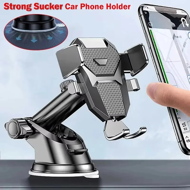 Universal Suction Cup Car Phone Holder Stand Long Arm