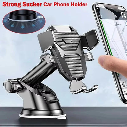 Universal Suction Cup Car Phone Holder Stand Long Arm