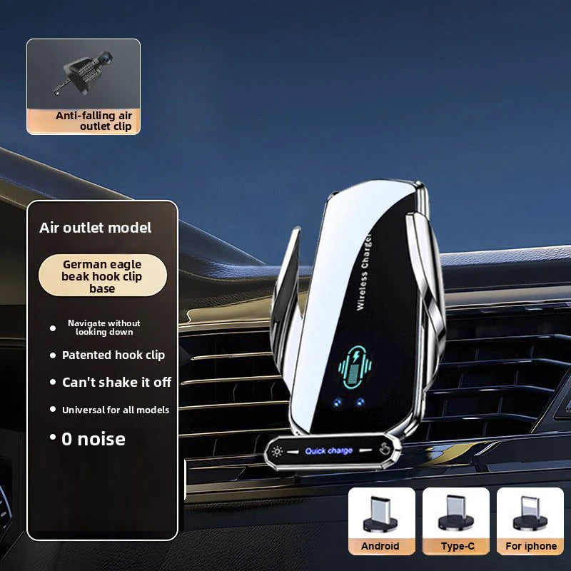 Wireless Charger For Car Mobile Cell Phone Holder Support
