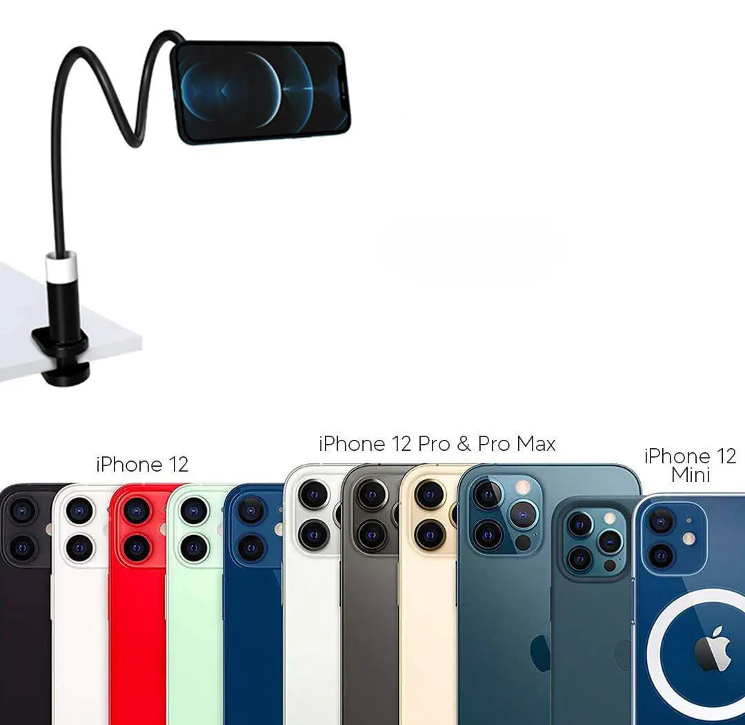 Cellphone bracket Magnetic phone holder Gooseneck Lazy Long