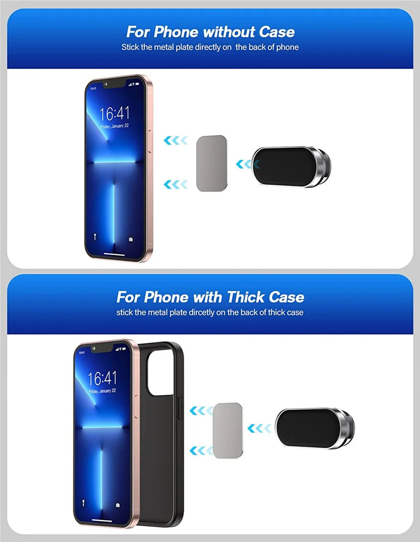 360° Rotatable Magnetic Car Phone Holder Air Outlet GPS Support