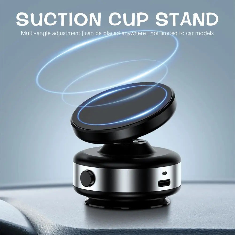 Car Mount Electric Vacuum Magnetic Holder 360° Adjustable