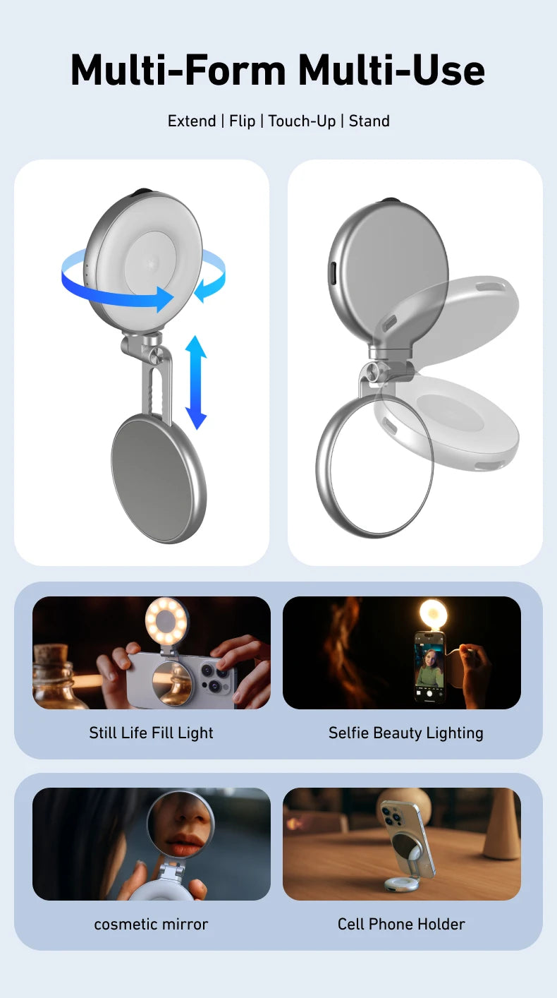 Phone Camera Shoot Hand Grip Magnetic Phone Holder