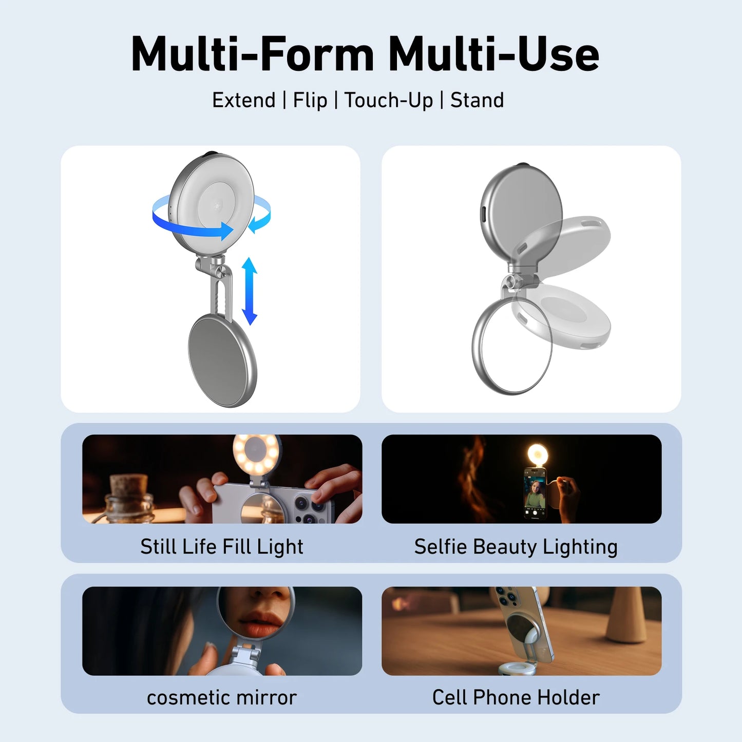 Phone Camera Shoot Hand Grip Magnetic Phone Holder