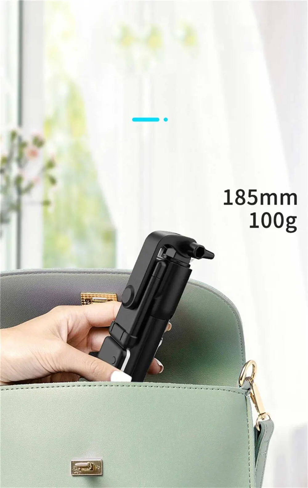 Phone Selfie Stick Tripod Bluetooth Remote Wireless Selfie Stick