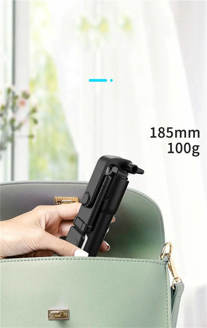 Phone Selfie Stick Tripod Bluetooth Remote Wireless Selfie Stick