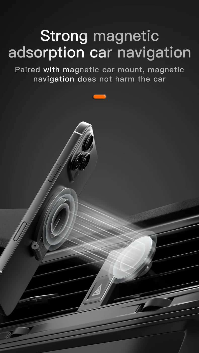 Double Sided MagSafe Phone Stand Magnetic Phone Ring Holder