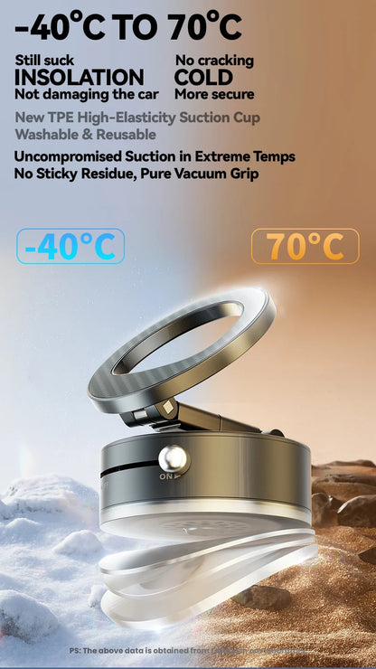 Mobile Phone Stand Vacuum Adsorption Foldable Rotation