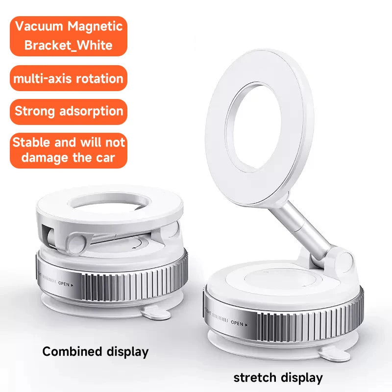 Vacuum Double Side Magnetic Suction Cup Holder