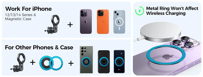 Magnetic Car Phone Holder Universal Strong Car Air Vent