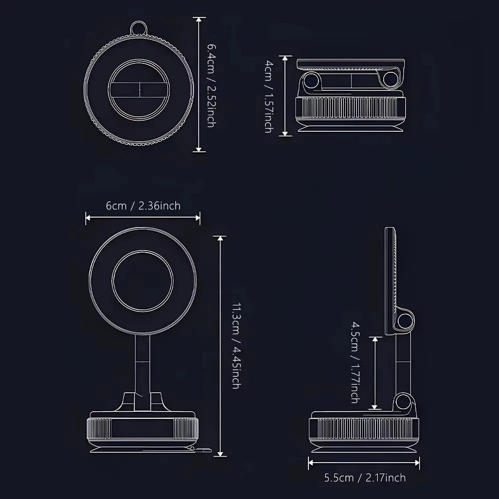 Xiaomi Mijia 360° Rotation Strong Magnetic Car Mount