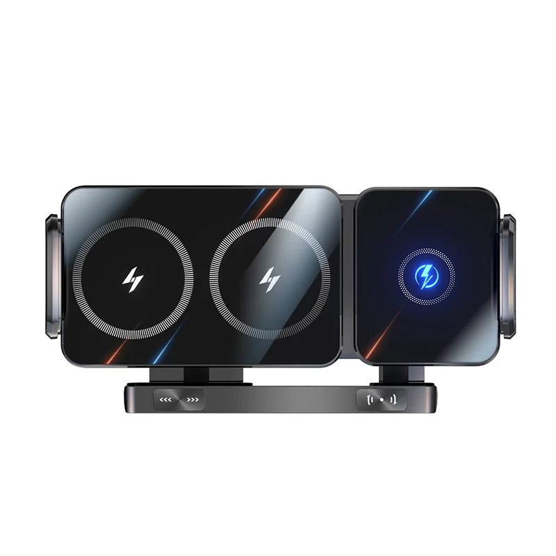 New 15W Wireless Fast Car Charger Mount Gravity Car Phone Holder