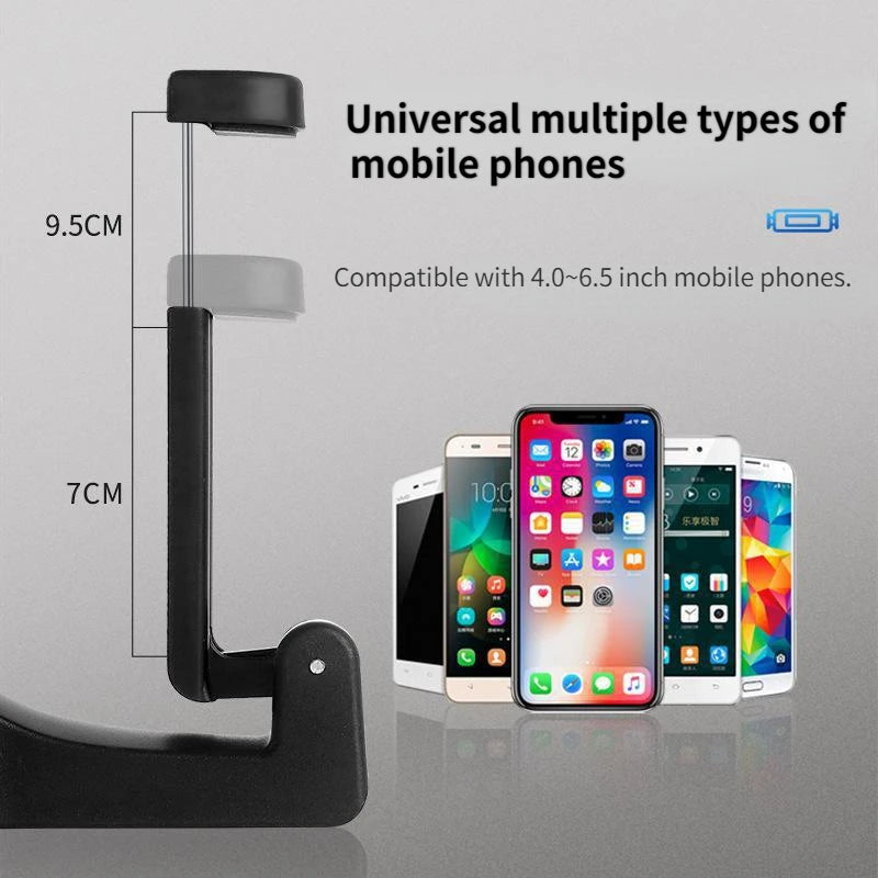 Car mounted hook black phone holder hook multifunctional