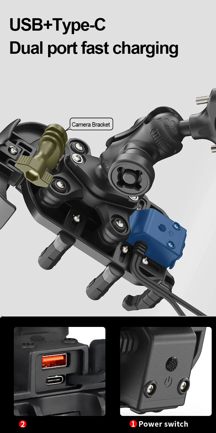 Fast Charger Stand 15W Wireless Charging Shockproof Smartphone