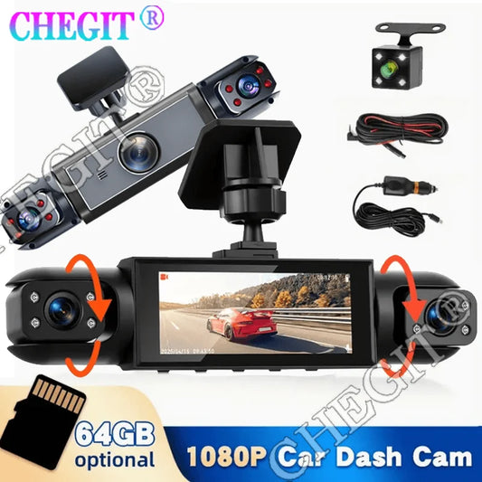 360° Car DVR 1080P Video Recorder Dash Cam for Car