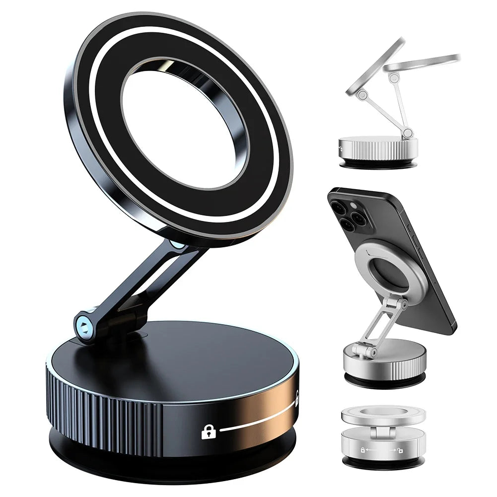 Super Strong N52 Magnetic Phone Holder Upgraded ABS 360°