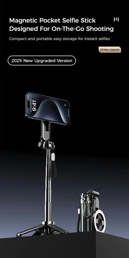 4-in-1 Multifunctional Magnetic mini Selfie Stick